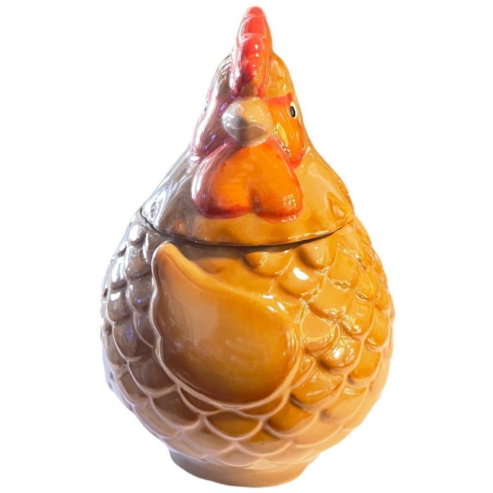 NWT CERAMIC HEN REUSABLE BUG TRAP